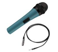 CENMEN Micrófono con cable profesional con cable dinámico micrófono de voz para rendimiento de música vocal
