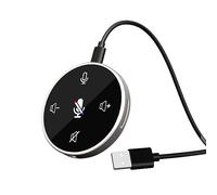 CENMEN Micrófono direccional Omnidi profesional de estudio con altavoz apto para videoconferencias en PC (B)