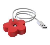CENMEN Mini Humidificador PortáTil con Cable USB DiseñO de Sellado Humidificador Sin Tanque Humidificador Personal de Viaje para Dormitorio Rojo