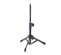 CENMEN Mini soporte de micrófono para trípode de mesa con rosca de 1/4 pulgadas para reuniones, conferencias, voz y