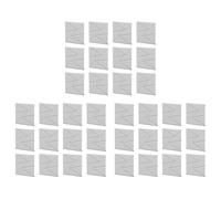 CENMEN Paquete de 36 paneles acústicos autoadhesivos, paneles de espuma a prueba de sonido de 12 x 12 x 0.4 pulgadas, paneles de sonido de alta densidad, color blanco