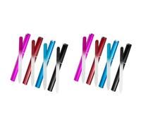 CENMEN Paquete de 8 Limas de Vidrio para UñAs, Limas de Cristal para UñAs con Estuche, Limas para UñAs de Doble Cara, Cuidado Profesional de UñAs para Manicura