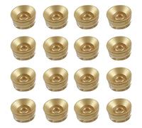 CENMEN Perillas de velocidad de control de guitarra eléctrica para perillas LP, color dorado, 16 unidades