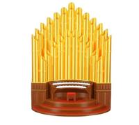 CENMEN Portalápices de órgano de tubo, divertido soporte para bolígrafos, decoración de escritorio, soporte para bolígrafos de escritorio en forma de órgano, soporte para tazas B