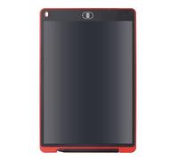 CENMEN School Season 12 - Tableta electrónica borrable a mano, fácil de usar, color rojo