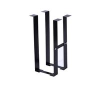 CENMEN Soporte de PC para debajo del escritorio, soporte de PC para caja de computadora, soporte de soporte de caja de anfitrión, color negro