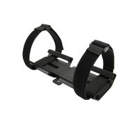 CENMEN Soporte universal de altavoz Bluetooth portátil para bicicleta, soporte de metal ajustable para bicicleta con correas