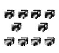 CENMEN Tablero de Espuma Acústica de 240 Piezas, Azulejo de Cuña de Estudio, Panel de Pared de Tratamiento de Estudio Piramidal Insonorizado de Espuma Acústica 2.5X30X30cm