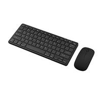CENMEN Teclado para Tablet Bluetooth Inalámbrico Soporte para Ratón Tablet Ordenador Portátil Negro