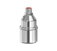 CENMEN Válvula de bola flotante de acero inoxidable, controlador automático de nivel de agua, grifo de cocina, actualización gruesa A