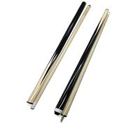 CENMO Palillos Cortos de Madera para Billar de Billar de 2 Piezas (48" 2 Piezas)