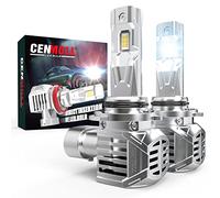 Cenmoll Bombilla HB4 Led, 120W 24000LM 6000K Blanco Frío 600% Brillo Bombilla HB4 9006 Led Canbus Libre de Errores Diseño Inalámbrico Todo en Uno Xenón Halógeno Kit de Conversión de Repuesto, 2 pezzi
