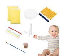 CENMOO Kit de y manos de bebé,Kit de de manos de bebé | Kit de de pies | DIY sin tinta manos y arte artesanía recuerdo capturar recuerdos manos y pies