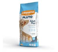 Cennamo Pluto Dog Adult Plus Pollo y Pavo 15kg - Pienso Seco para Perros Adultos Medianos y Grandes, Alimento Completo y Equilibrado, Alta Actividad, Proteínas Deshidratadas