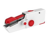 Cenocco CC9073-RD - Mini máquina de coser portátil para principiantes, máquina de coser manual, mini máquina de coser portátil, color rojo