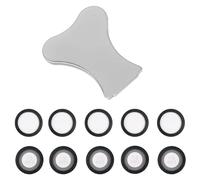 CENPEK 10 Discos transductores para Dimplex Electric Fire Wall Electric Fire Dimplex Optimyst transductor con Herramienta de Repuesto