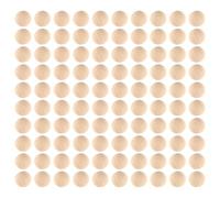 CENPEK 100 Bolas de Madera de 15 mm, Mini Bolas de Madera Naturales para proyectos de Bricolaje, Adornos navideños y Suministros para Manualidades