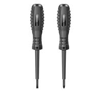 CENPEK 2 uds probador de Voltaje Detector eléctrico Destornillador probador Pluma con Tubo de neón