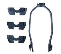 CENPEK 4 Piezas de Repuesto para Scooter, Incluye Soporte de Guardabarros Trasero y 3 amortiguadores de vibración de Goma para M365/M365 Pro Scooter(Negro)