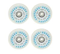 CENPEK 4 ruedas de patinaje en línea con LED, ruedas brillantes y duraderas para deslizamiento, 70 mm, color azul
