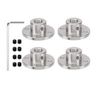 CENPEK 4 unids 8mm brida acoplamiento conector guía rígida modelo acoplador accesorio eje accesorios para DIY RC modelo Motores