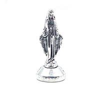 CENPEK 5 estatuas religiosas de la Santísima Virgen María Nuestra Señora de Lourdes, 5 cm