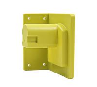 CENPEK 5 Piezas Soporte De Montaje De Herramientas Soporte De Batería Compatible con Ryobi 18 V Colgador De Herramientas Eléctricas De Alta Resistencia con Tornillos para Taller Garaje