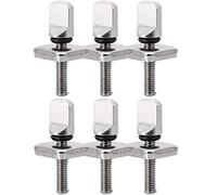 CENPEK 6 piezas accesorios de surf sin herramienta de metal aleta tornillo pulgar aleta tornillo para hombres mujeres surf surf longboard paddleboard y SUP