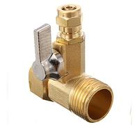 CENPEK Adaptador de agua de alimentación inversa de 6,5 mm a 20 mm, válvula de bola, grifo de alimentación inversa