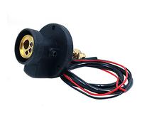 CENPEK Adaptador de panel de soldadura Adaptador de conector central para CO2 MIG máquina de soldadura antorcha cobre plástico 0.8-1.2 mm