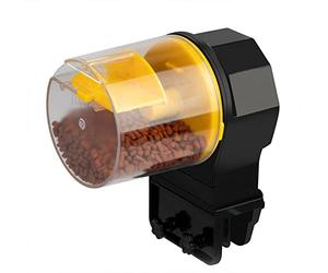 CENPEK alimentador automático de peces tanque de acuario 12 H 24 H temporizador dispensador de alimentación de alimentos digital, alimentador automático de sincronización de tanque de peces