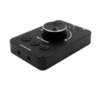 CENPEK Controlador de Volumen USB Receptor Bluetooth Conmutador de Audio de 3,5 mm Soporte U Stick Perilla de Control Multimedia para PC Altavoz