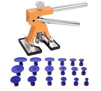 CENPEK Herramientas de reparación de abolladuras para el cuerpo del coche, kit de herramientas de eliminación de abolladuras sin pintura para el cuerpo del automóvil con pestañas herramienta