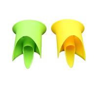 CENPEK Juego de 2 descorazonadores de pimientos y Tomates, Herramientas para Quitar núcleos de Verduras para pimientos Rellenos y Fresas