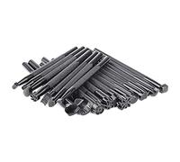 CENPEK Juego de 20 herramientas de estampado de cuero de diferentes formas para hacer sillines, herramientas de tallado para manualidades de cuero