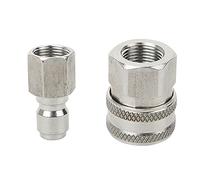 CENPEK Juego de adaptadores de lavadora a presión, kit de desconexión rápida, montaje hembra de 3/8 pulgadas, 5000 PSI