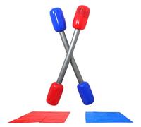 CENPEK Juego de Gladiador Inflable, Accesorios de Juego Inflable, Juego de Duelo de Batalla de Gladiador Inflable, Juegos de Playa al Aire Libre para niños, niñas o Adultos