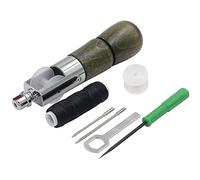 CENPEK Kit de punzón de costura a mano 7 en 1, herramienta de cordones de costura rápida
