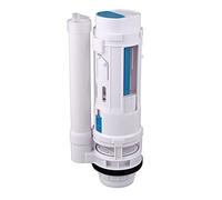 CENPEK Kit de repuesto de válvulas de descarga de inodoro de 25 cm de altura en blanco, kit de montaje de válvula para reparación de válvula de drenaje de descarga doble de una pieza