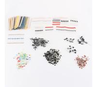 CENPEK Kit Surtido De Componentes Electrónicos, 1390 Piezas, Condensadores, Resistencias, LCD, Diodos, Transistores, Con Caja De Almacenamiento De PVC