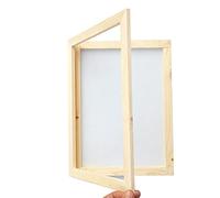 CENPEK Método antiguo de fabricación de papel de madera, manualidades, molde de papel, pantalla para manualidades, suministros de manualidades, 25 x 34 cm