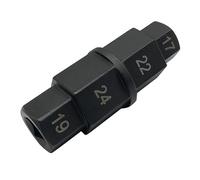 CENPEK Motocicleta delantera rueda trasera eje hexagonal husillo conductor socket herramienta 17/19/22/24mm SUK0244