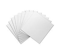 CENPEK Paquete de 16 Espejos autoadhesivos, Azulejos de Espejo de 15 x 15 cm, Hojas de Espejo de plástico Flexible, Espejo acrílico de 0,2 mm de Grosor, Espejo pequeño sin Marco para decoración
