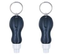 CENPEK Paquete de 2 interruptores de ventana de coche, herramienta multifunción para coche, cortador 2 en 1 y martillo para ventana para tierra y submarino