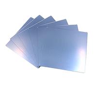 CENPEK Paquete de 4 Espejos autoadhesivos, Azulejos de Espejo 20 x 20 cm, Hojas de Espejo de plástico Flexible, Espejo acrílico de 2 mm de Grosor, Espejo pequeño sin Marco para decoración del hogar