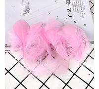 CENPEK Plumas para manualidades, 200 plumas de colores para atrapasueños, plumas naturales para bodas, fiestas, decoraciones (rosa)