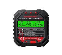 CENPEK Probador De Enchufe, Probador De Toma De Corriente Con Pantalla De Voltaje, Toma De Corriente De 90-250V, Detector De Voltaje De Polaridad De Circuito Eléctrico Automático