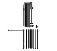 CENPEK Soporte de luz para Camping de aleación de Aluminio con Interfaz de Rosca de 1/4 Soporte Plegable Soporte portátil para Exteriores fácil de Construir con trípode Accesorios para Acampar