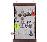 CENPEK Soporte para Pendientes montado en la Pared, Organizador de Pendientes para Colgar en la Pared, Organizador de Pendientes para Colgar en la Pared, Organizador de Joyas (24 x 12 Pulgadas)