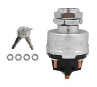CENPEK Universal de 4 Posiciones con Interruptor de Encendido con Llave de 12v para camión, vehículo agrícola, Interruptor de Encendido de vehículo de ingeniería